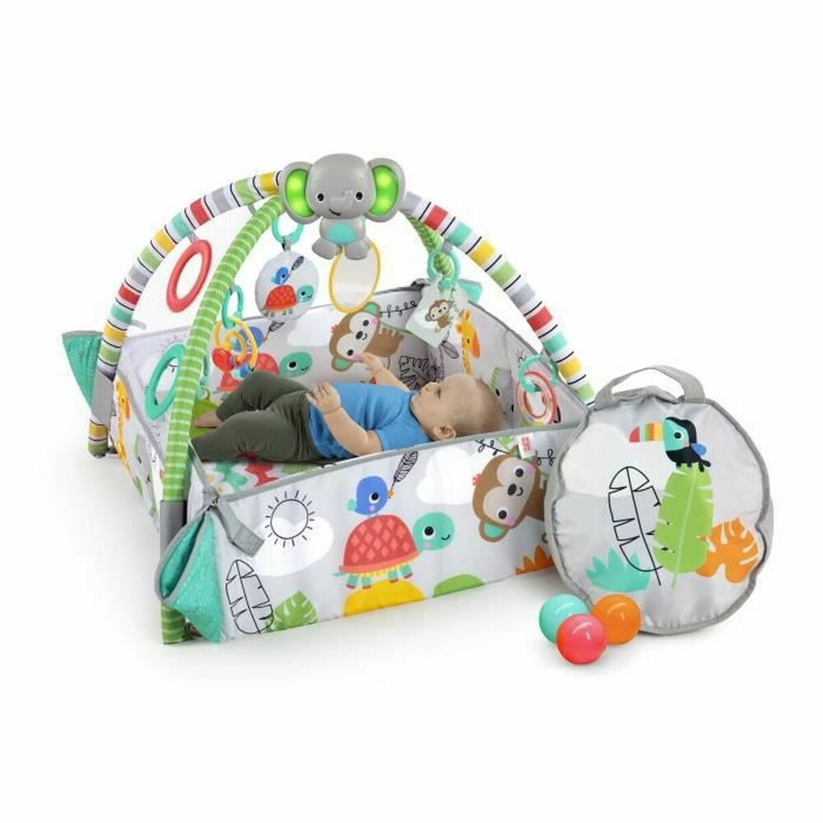 Saltea de joacă Bright Starts Multicolor - Bebelus, Activitate și divertisment