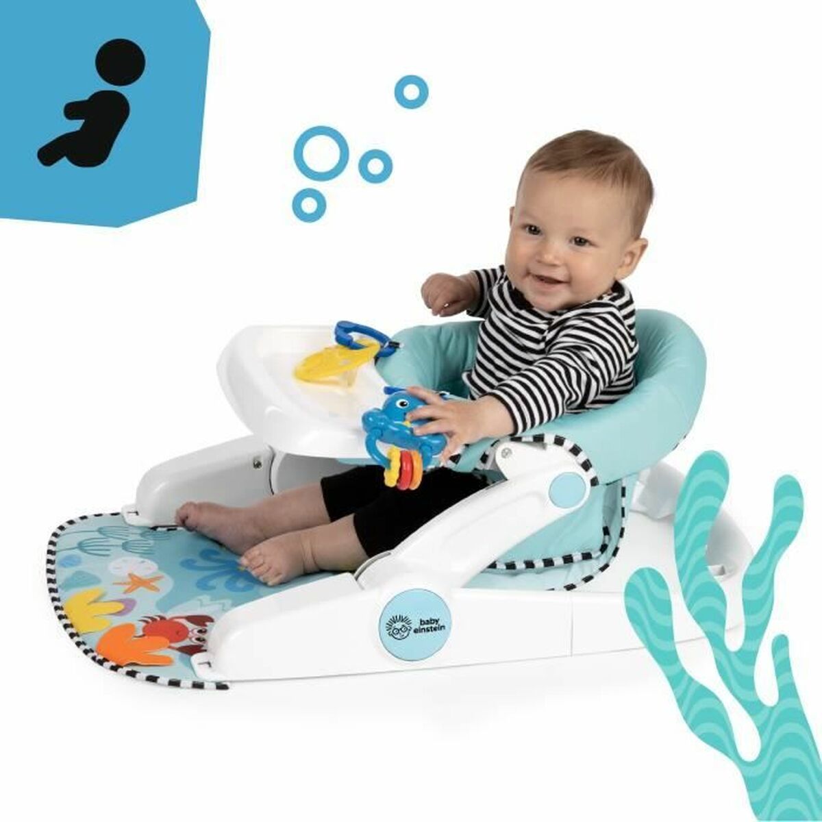 Hamac Baby Einstein Albastru - Bebelus, Dormitor