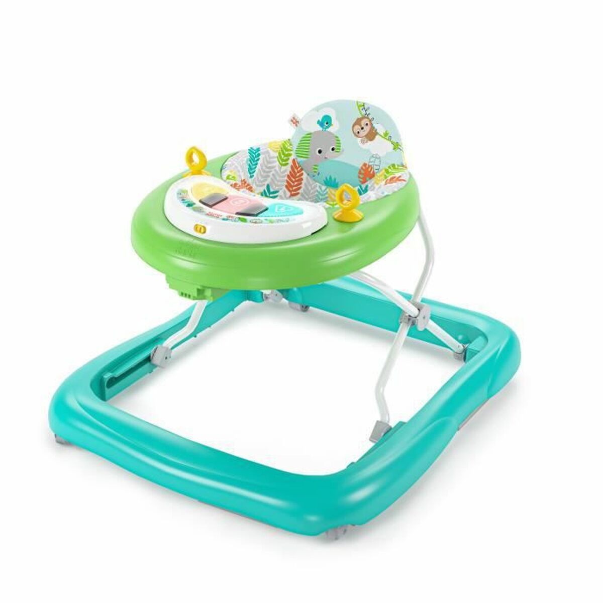 Centru de activităţi Bright Starts Tiny Trek 2 în 1 - Bebelus, Jucăriile copilăriei timpurii