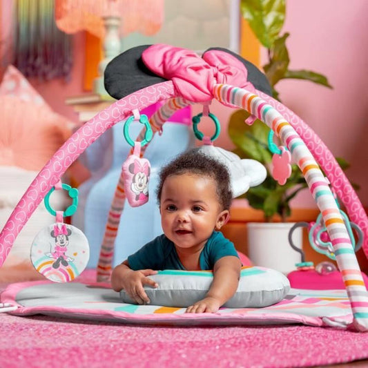Saltea de joacă Bright Starts Minnie - Bebelus, Activitate și divertisment