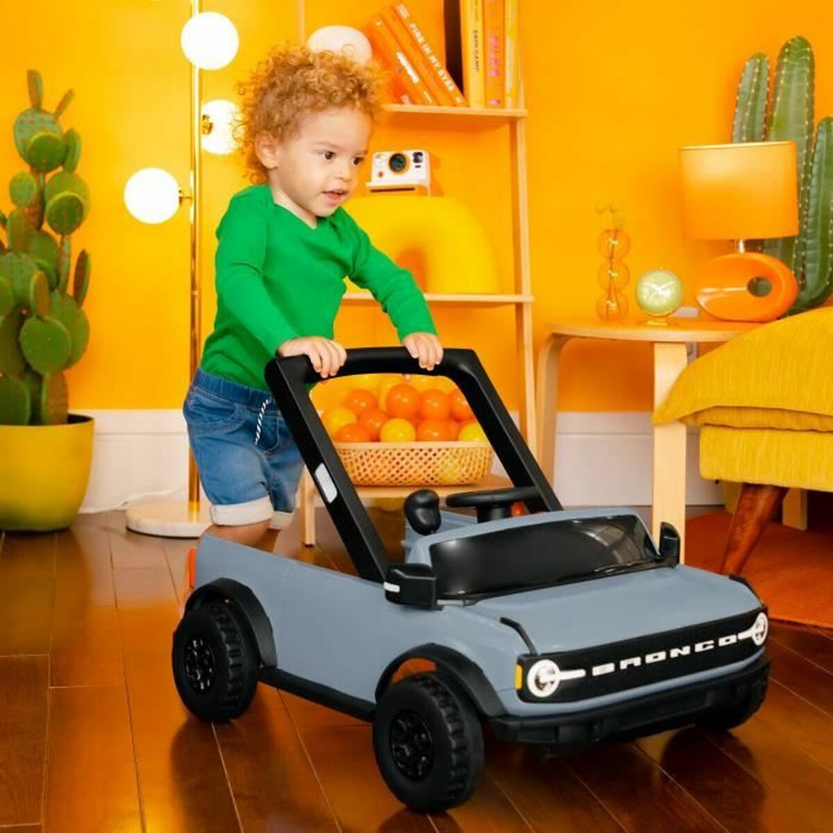 Premergator Bright Starts Ford Bronco Albastru Negru Gri - Bebelus, Activitate și divertisment
