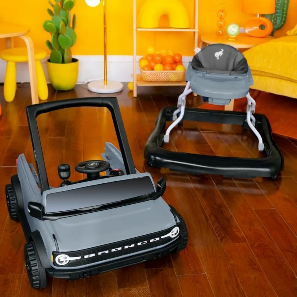Premergator Bright Starts Ford Bronco Albastru Negru Gri - Bebelus, Activitate și divertisment