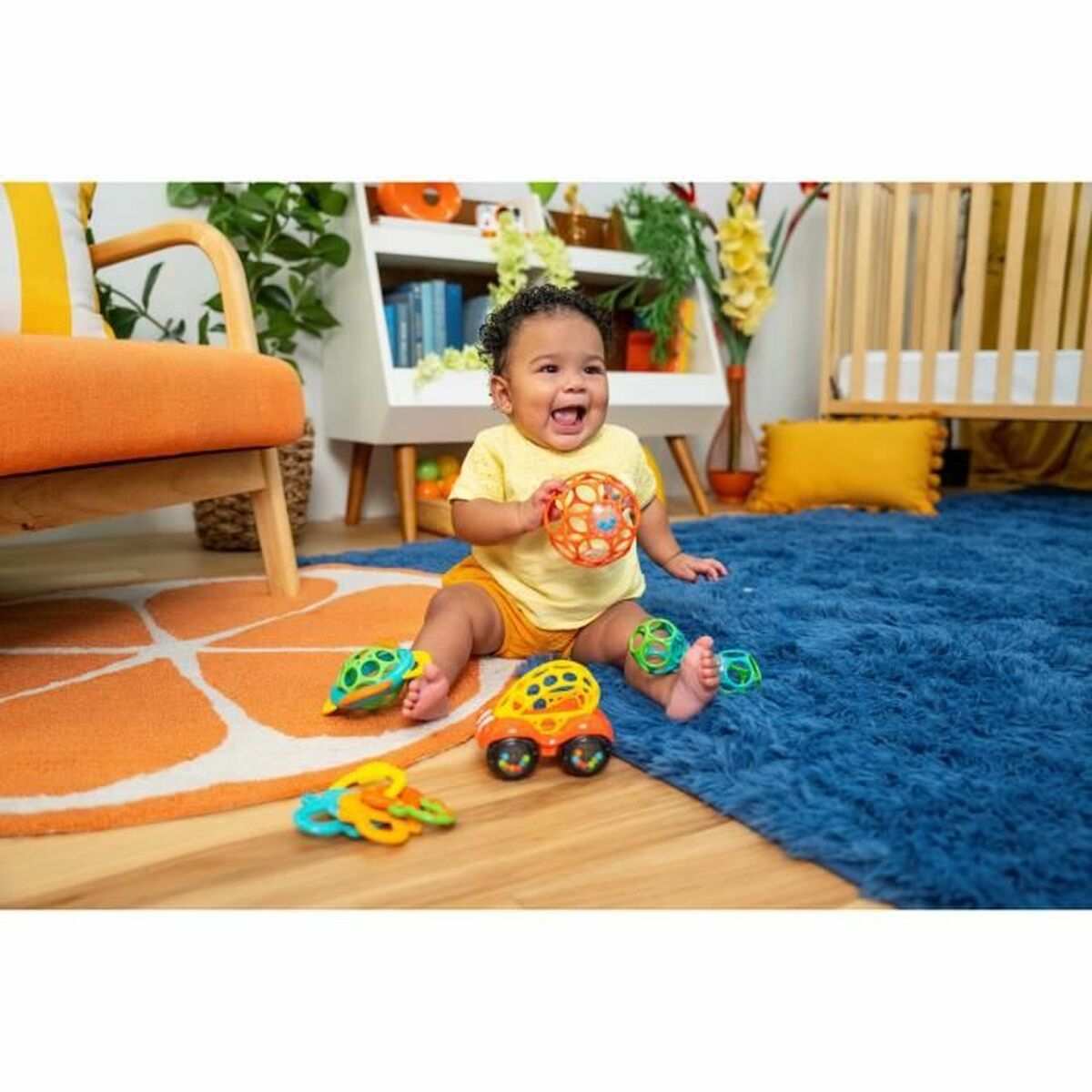 Jucărie educațională Bright Starts Playset - Bebelus, Jucăriile copilăriei timpurii