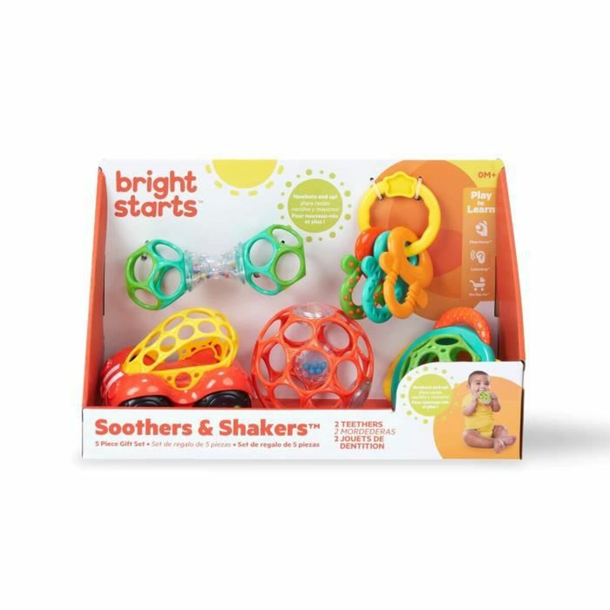 Jucărie educațională Bright Starts Playset - Bebelus, Jucăriile copilăriei timpurii