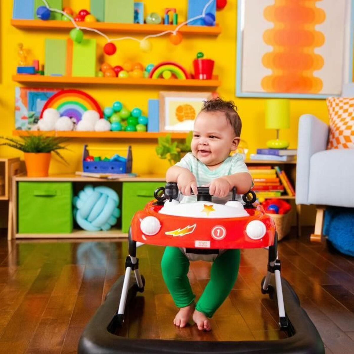 Centru de activităţi Bright Starts - Bebelus, Jucăriile copilăriei timpurii