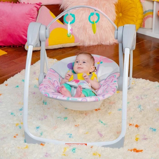 Hamac pentru Bebeluș Bright Starts Pink Paradise Roz - Bebelus, Dormitor