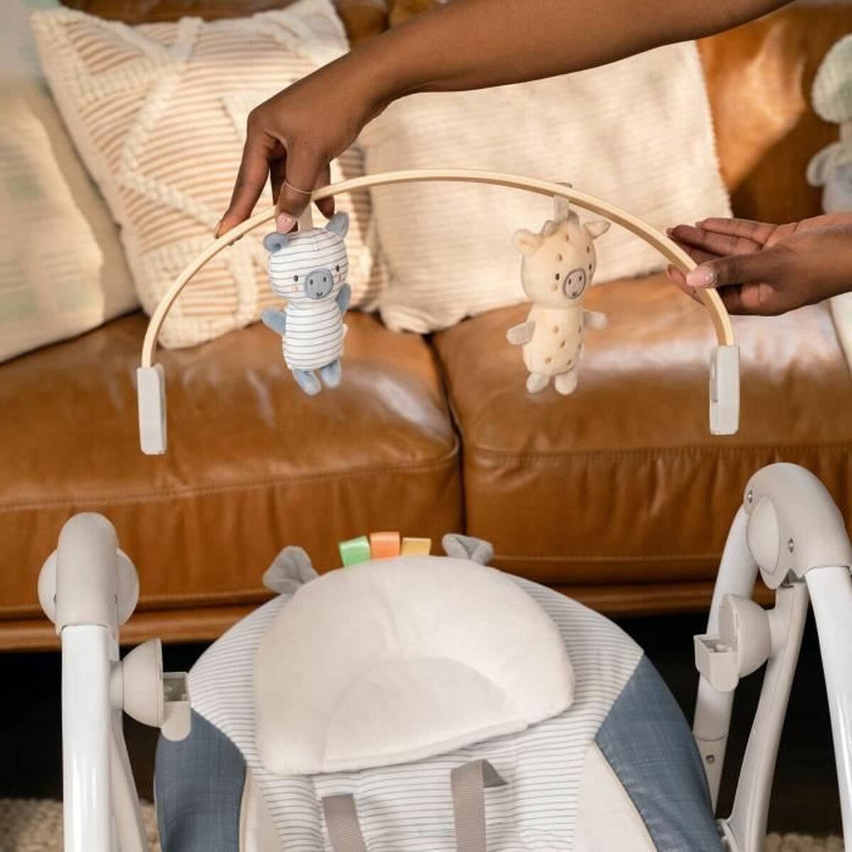 Hamac pentru Bebeluș Ingenuity Albastru - Bebelus, Dormitor