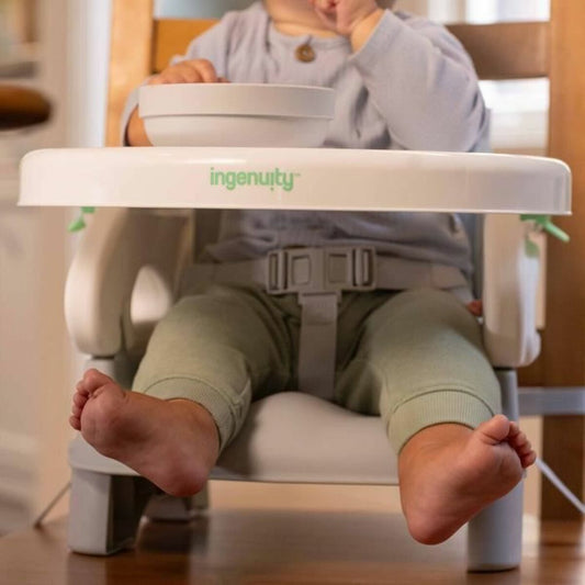 Crescător Ingenuity Deluxe Comfort Alb Gri - Bebelus, Alăptarea și hrănirea