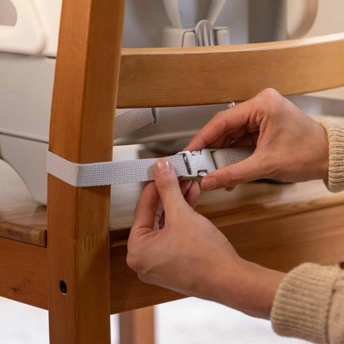 Crescător Ingenuity Deluxe Comfort Alb Gri - Bebelus, Alăptarea și hrănirea