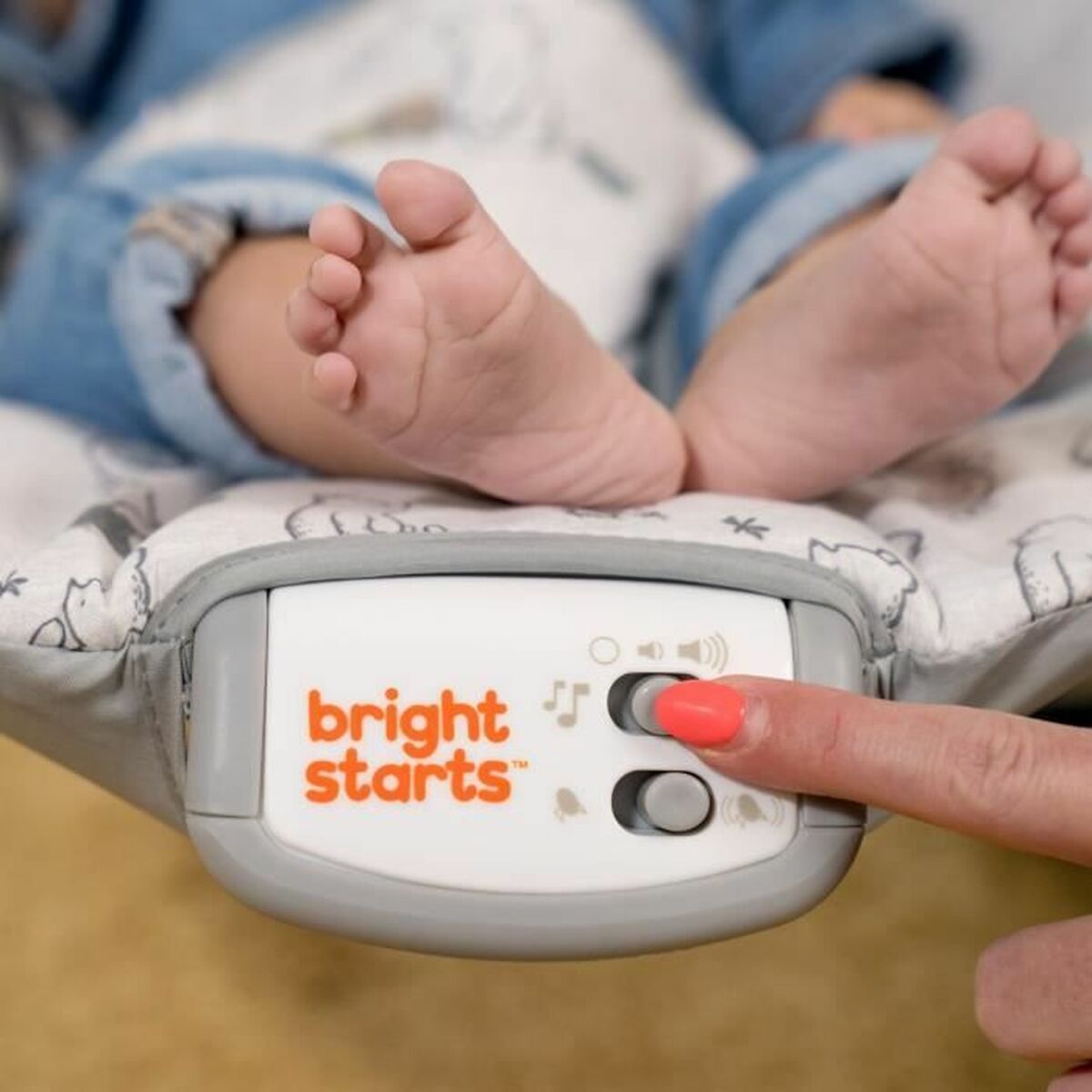 Hamac pentru Bebeluș Bright Starts Albastru - Bebelus, Dormitor