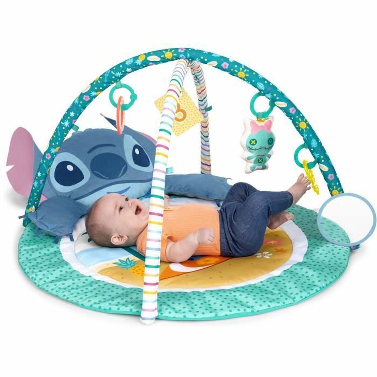 Saltea de joacă Stitch 45,5 x 81,2 x 114 cm Multicolor - Bebelus, Activitate și divertisment