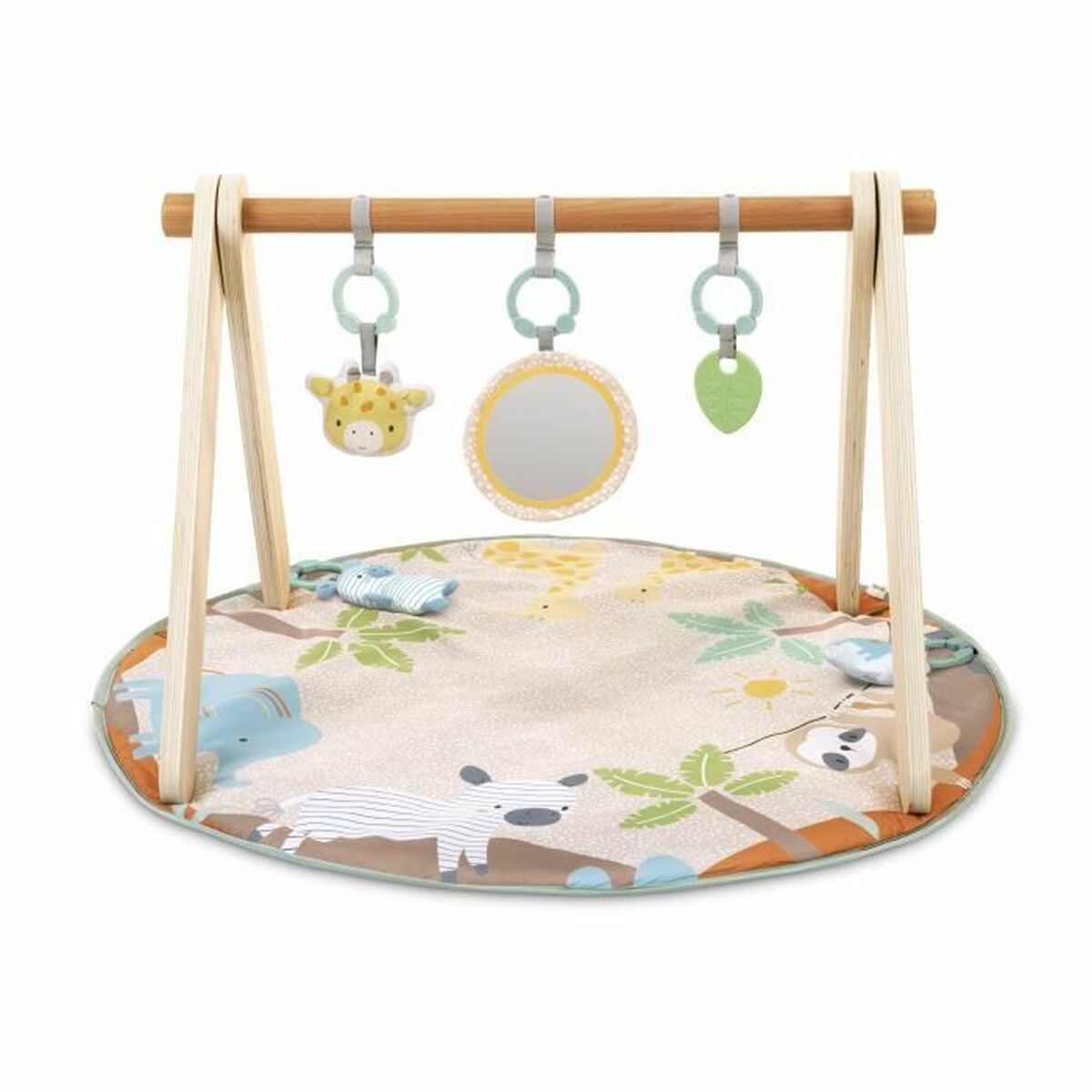 Saltea de joacă Ingenuity WonderWood 81,3 x 81,3 x 47 cm Multicolor - Bebelus, Activitate și divertisment