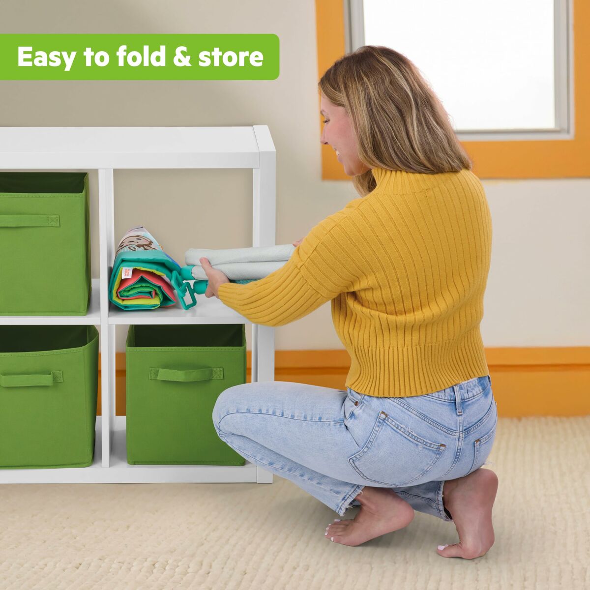 Saltea de joacă Bright Starts Junglă Multicolor - Bebelus, Activitate și divertisment