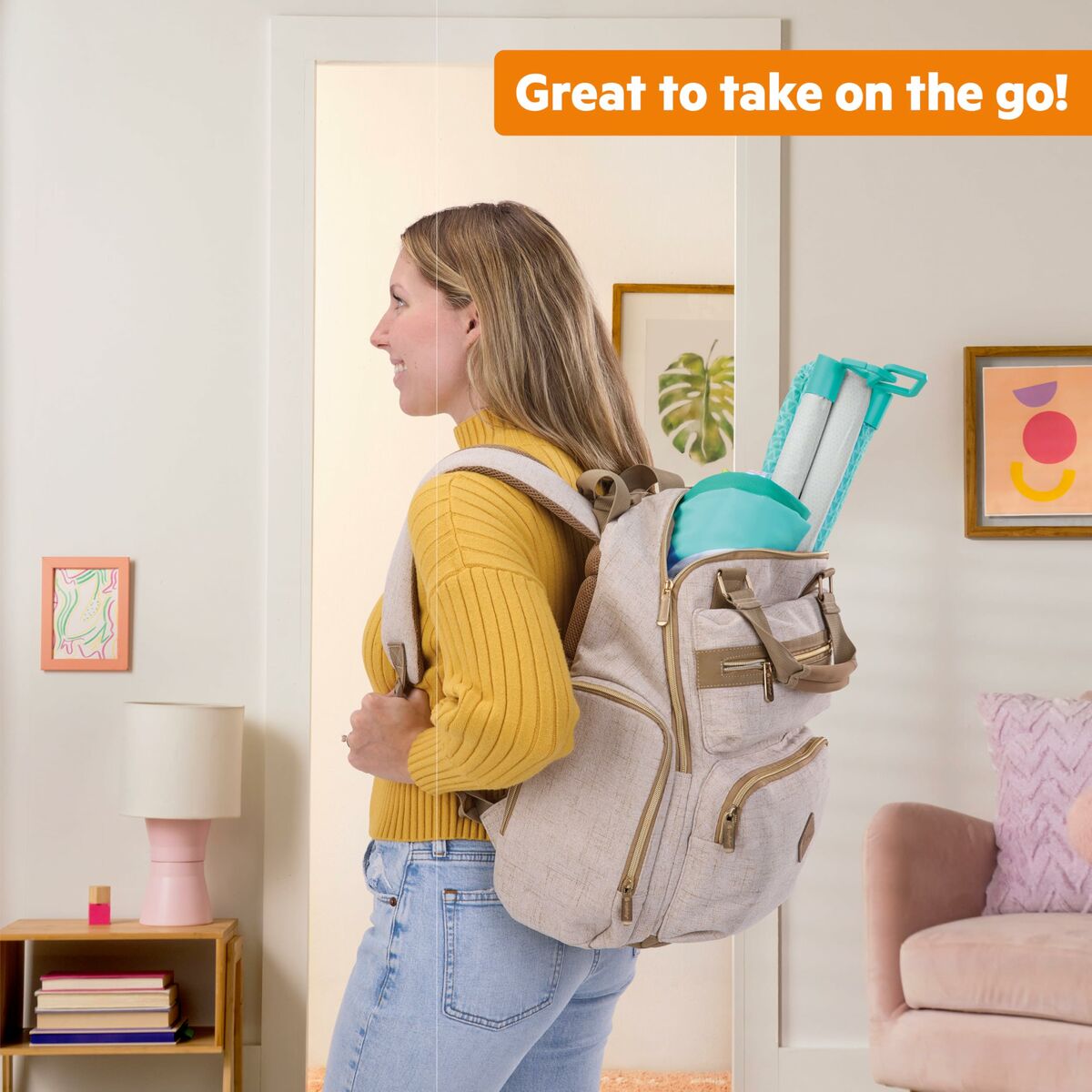 Saltea de joacă Bright Starts Junglă Multicolor - Bebelus, Activitate și divertisment