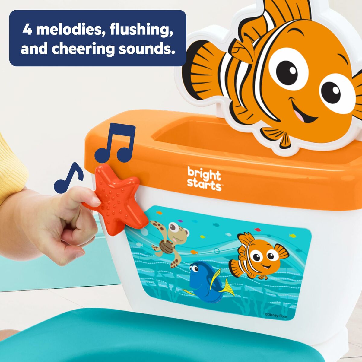 Oliță de noapte Bright Starts Nemo - Bebelus, Pisoare și scaune