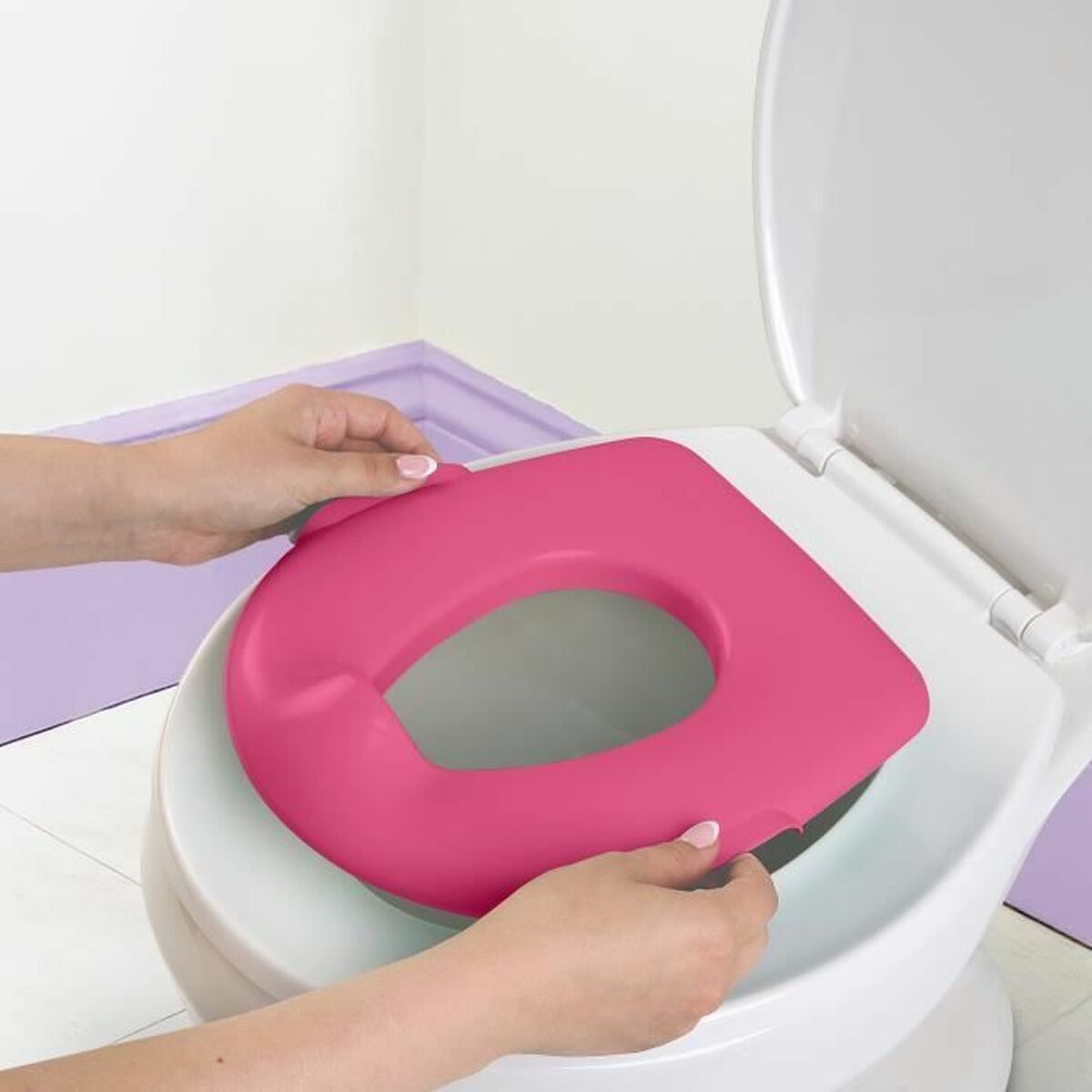 Oliță de noapte Bright Starts Princess Disney Roz - Bebelus, Pisoare și scaune