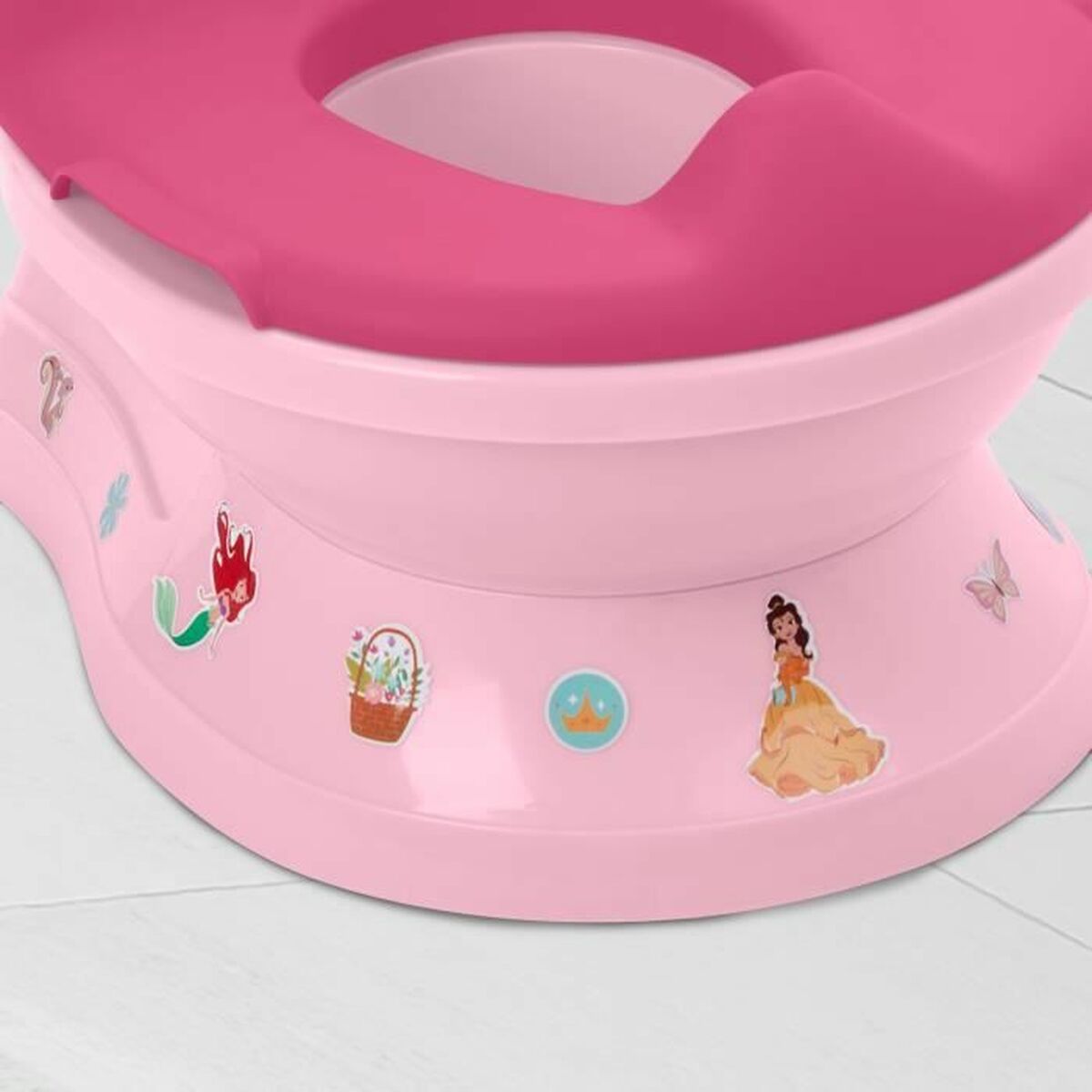 Oliță de noapte Bright Starts Princess Disney Roz - Bebelus, Pisoare și scaune