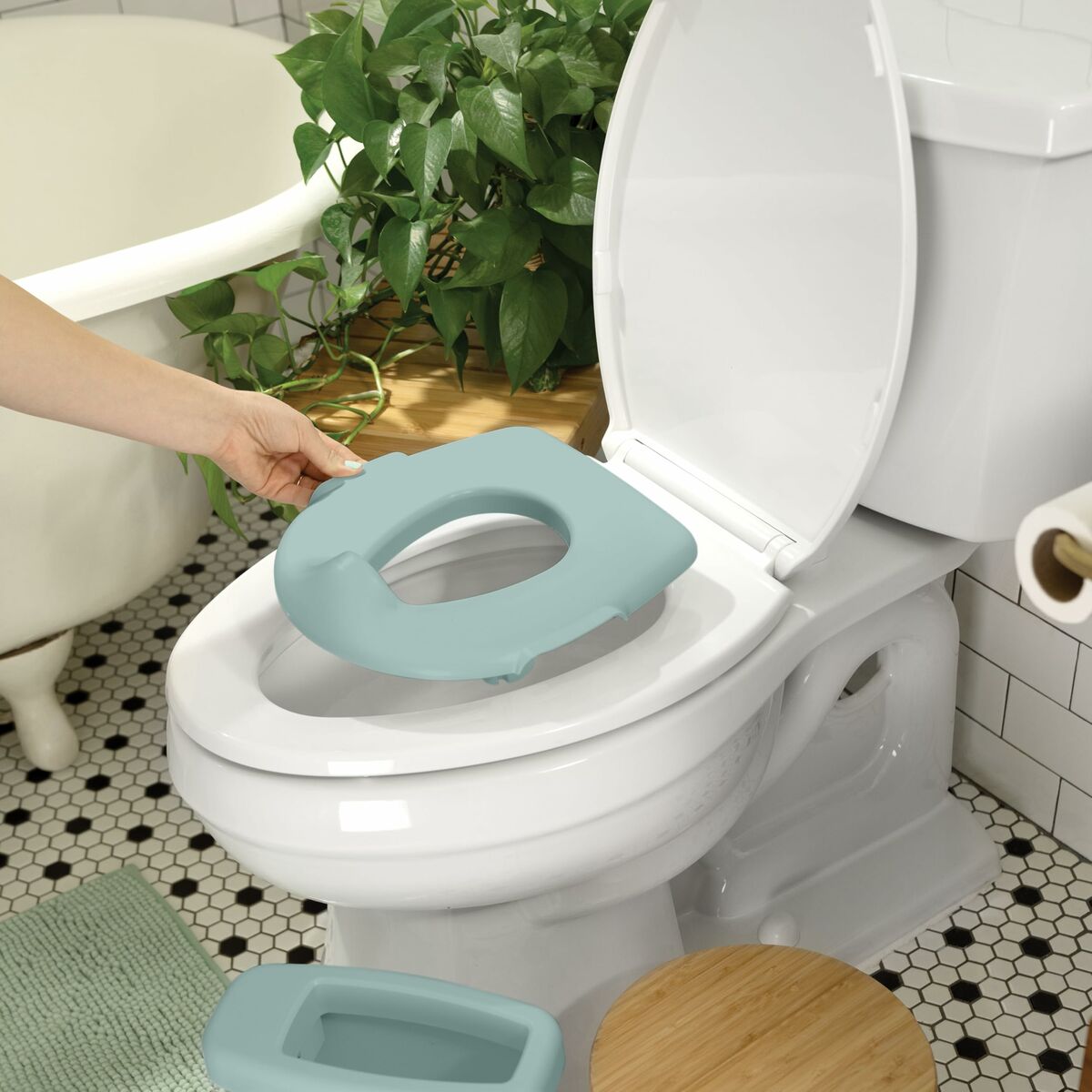 Oliță de noapte Ingenuity Verde - Bebelus, Pisoare și scaune