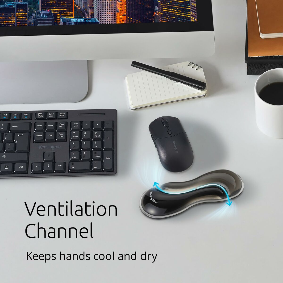 Covoraș de șoarece Kensington K62438WW Gri - Tehnică de calcul, Accesorii