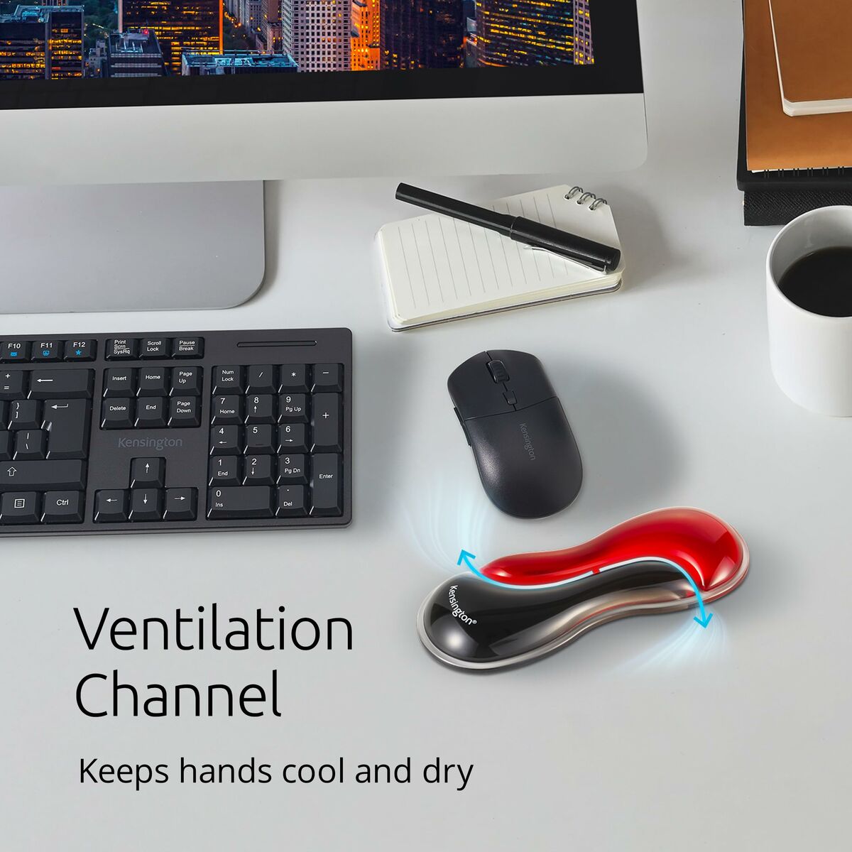 Covoraș de șoarece Kensington K62440WW Roșu - Tehnică de calcul, Accesorii