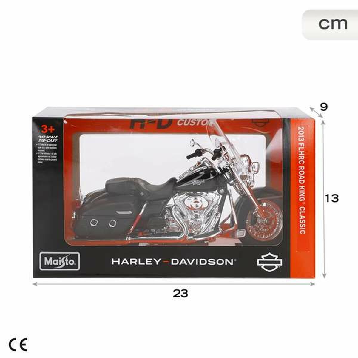 Motocicletă Harley-Davidson Road King 1:12 - Jucarii si jocuri, Vehicule