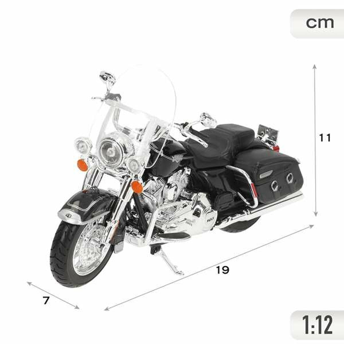 Motocicletă Harley-Davidson Road King 1:12 - Jucarii si jocuri, Vehicule