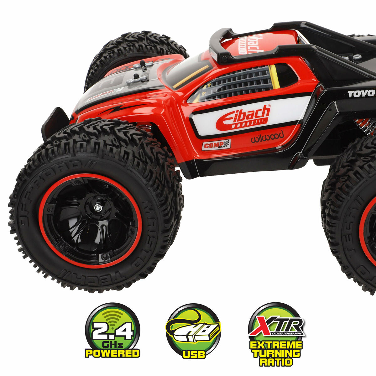 Mașină Radio Control Maisto Trophy Truck Roșu 1:14 37 x 17 x 36 cm 2,4 GHz - Jucarii si jocuri, Vehicule
