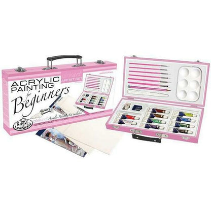 Set de pictură Royal & Langnickel Acrylic Painting Beginners Multicolor - Birou și papetărie, Arte și Meserii