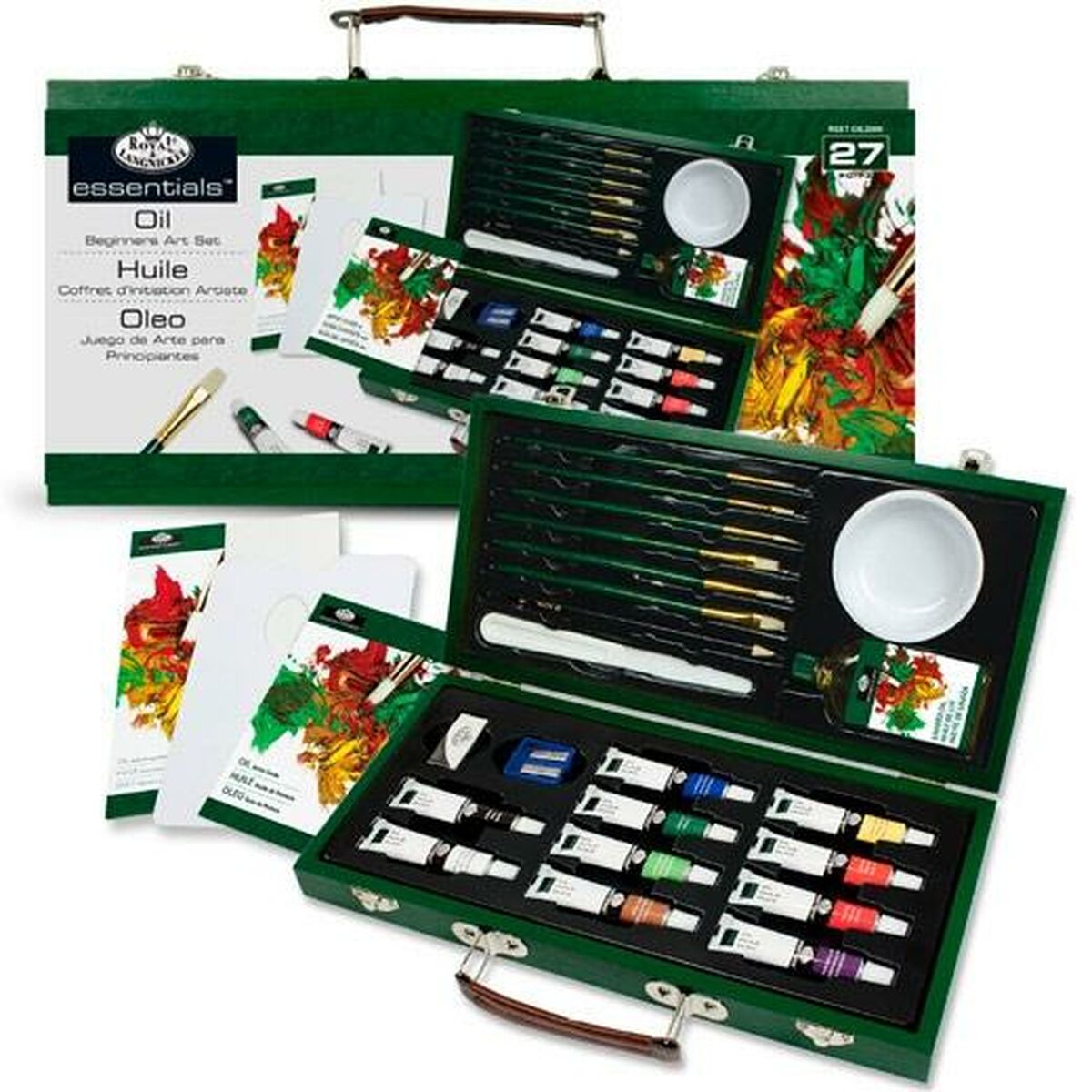 Oil Painting Set Royal & Langnickel 27 Piese Multicolor - Birou și papetărie, Arte și Meserii