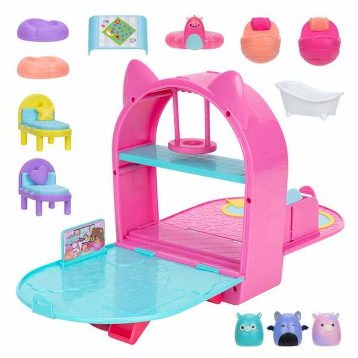 Playset Jazwares Squish - Jucarii si jocuri, Păpuși și figurine