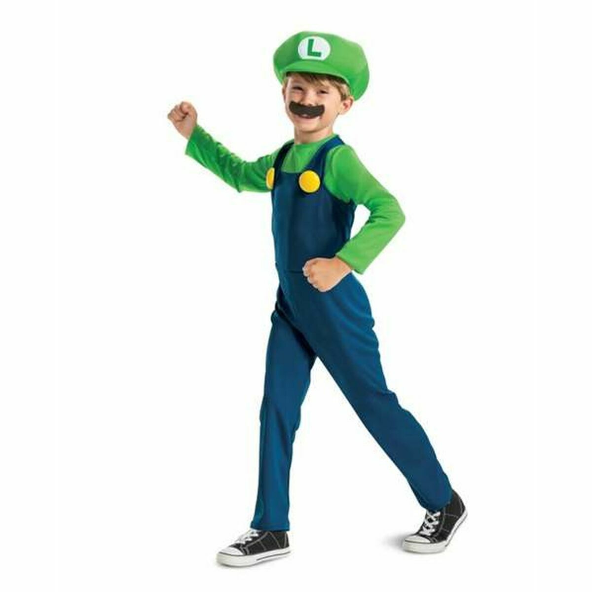 Costum Deghizare pentru Copii Super Mario Luigi 2 Piese - Jucarii si jocuri, Costume și accesorii