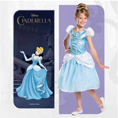 Costum Deghizare pentru Copii Jakks Pacific Cenușăreasa 5-6 Ani - Jucarii si jocuri, Costume și accesorii