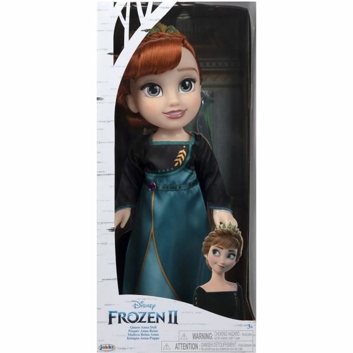 Păpușă bebeluș Jakks Pacific Queen Anna Frozen II - Jucarii si jocuri, Păpuși și figurine