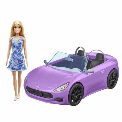 Păpușă Barbie And Her Purple Convertible - Jucarii si jocuri, Păpuși și accesorii