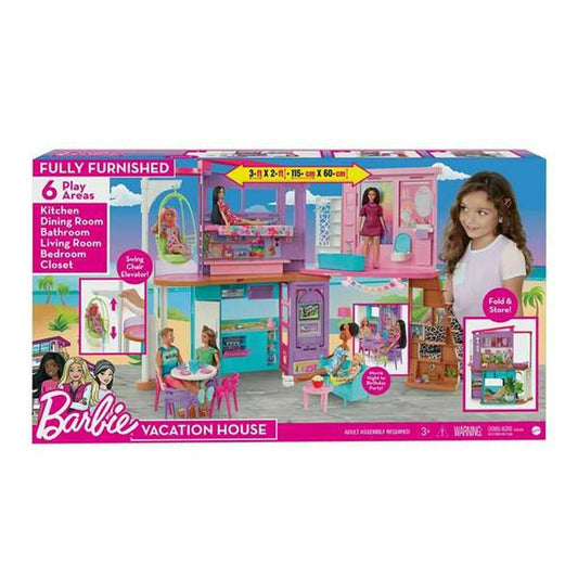 Casă de păpuși Mattel Barbie Malibu House 2022 - Jucarii si jocuri, Păpuși și accesorii