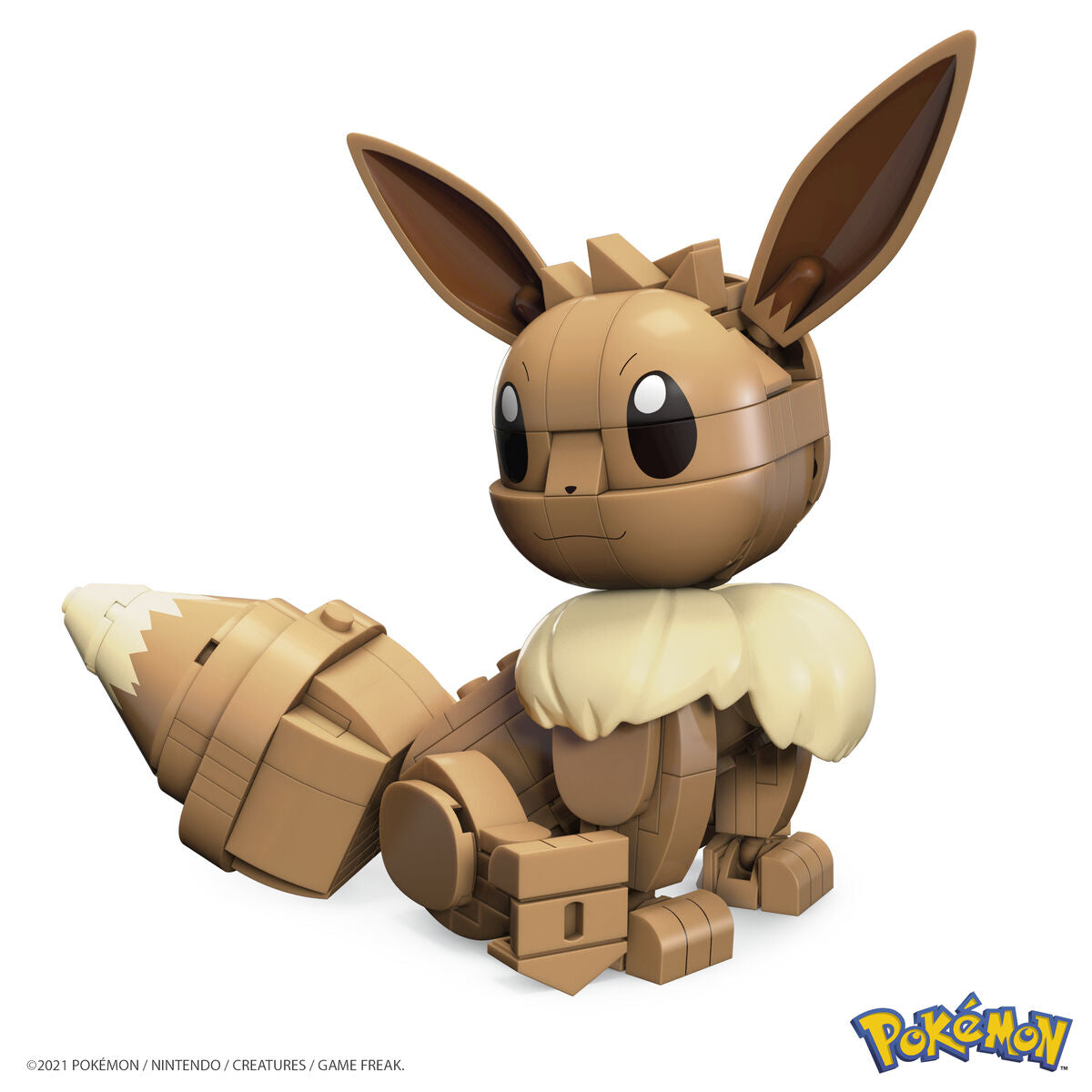 Figura îmbinată Mega Construx Eevee Medium + 7 Ani 215 Piese - Jucarii si jocuri