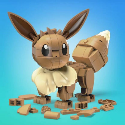 Figura îmbinată Mega Construx Eevee Medium + 7 Ani 215 Piese - Jucarii si jocuri