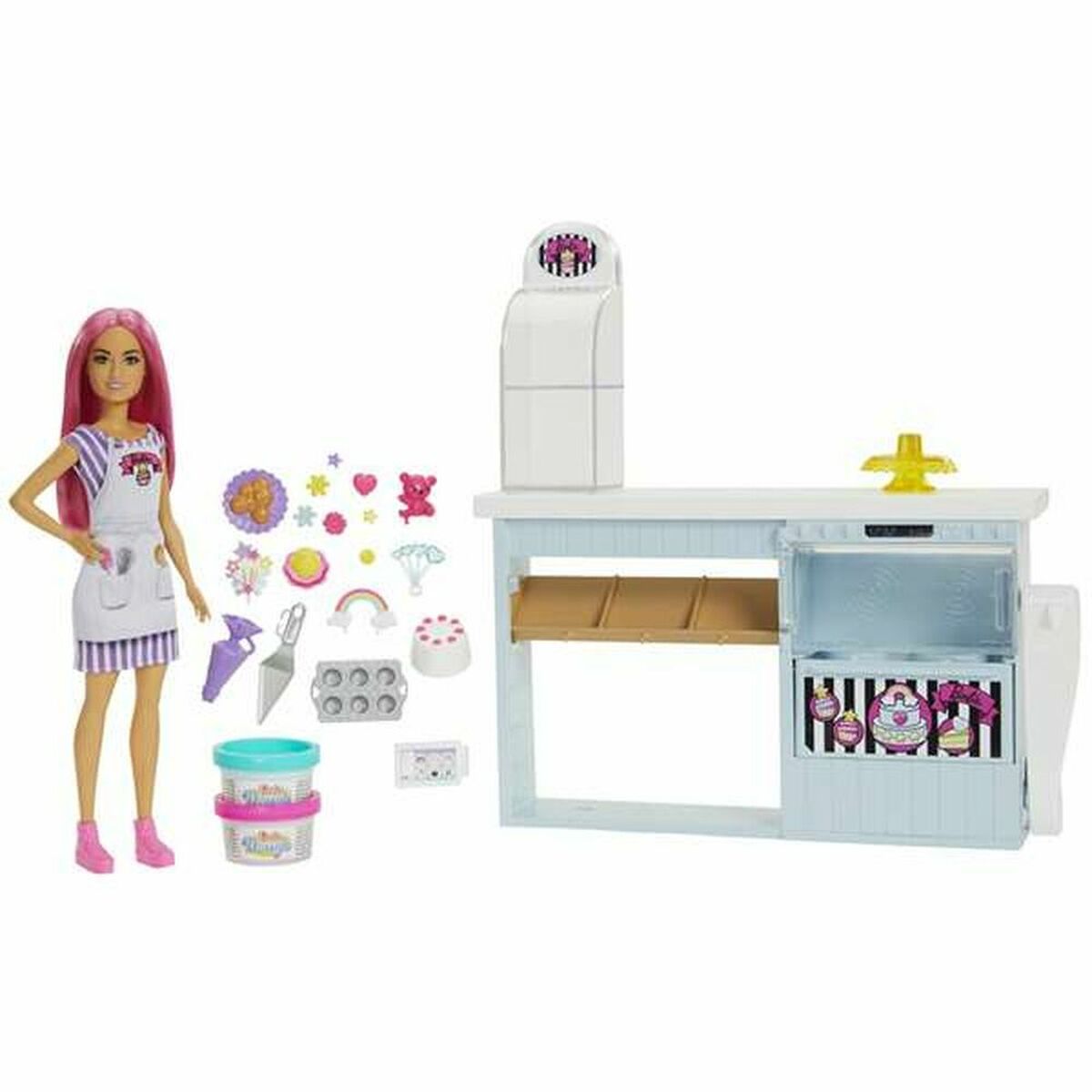 Păpușă Mattel Barbie And Her Bakery - Jucarii si jocuri, Păpuși și accesorii