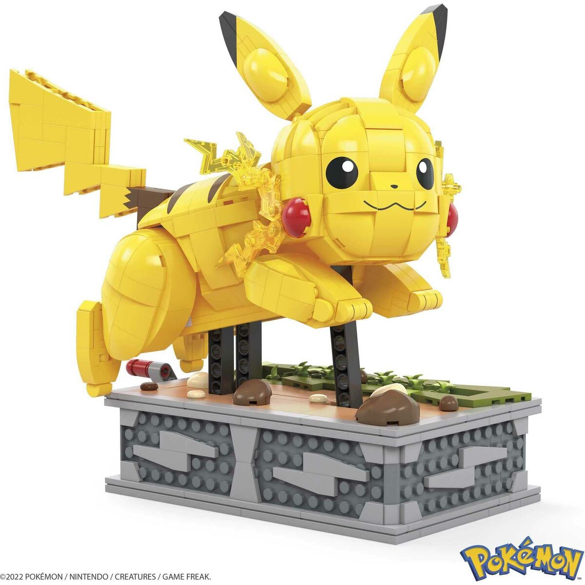 Kit de construcție Pokémon Mega Construx - Motion Pikachu 1095 Piese - Jucarii si jocuri