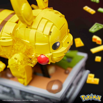Kit de construcție Pokémon Mega Construx - Motion Pikachu 1095 Piese - Jucarii si jocuri