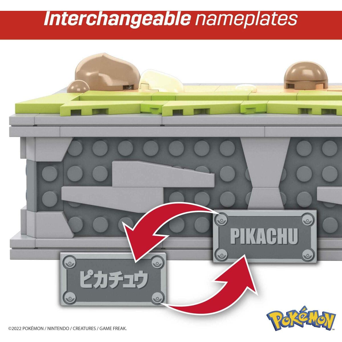 Kit de construcție Pokémon Mega Construx - Motion Pikachu 1095 Piese - Jucarii si jocuri