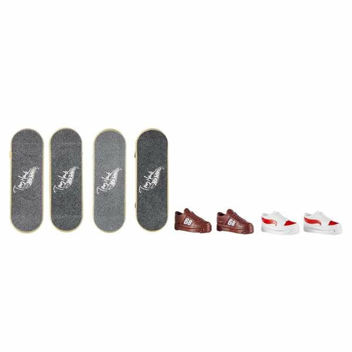 Skateboard jucărie pentru degete Hot Wheels 8 Piese - Jucarii si jocuri, Vehicule