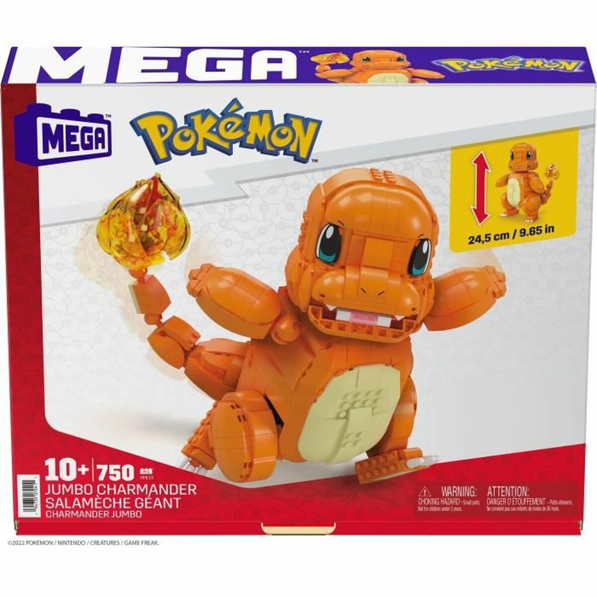 Figura îmbinată Mega Construx HHL13 + 10 Ani 750 Piese - Jucarii si jocuri