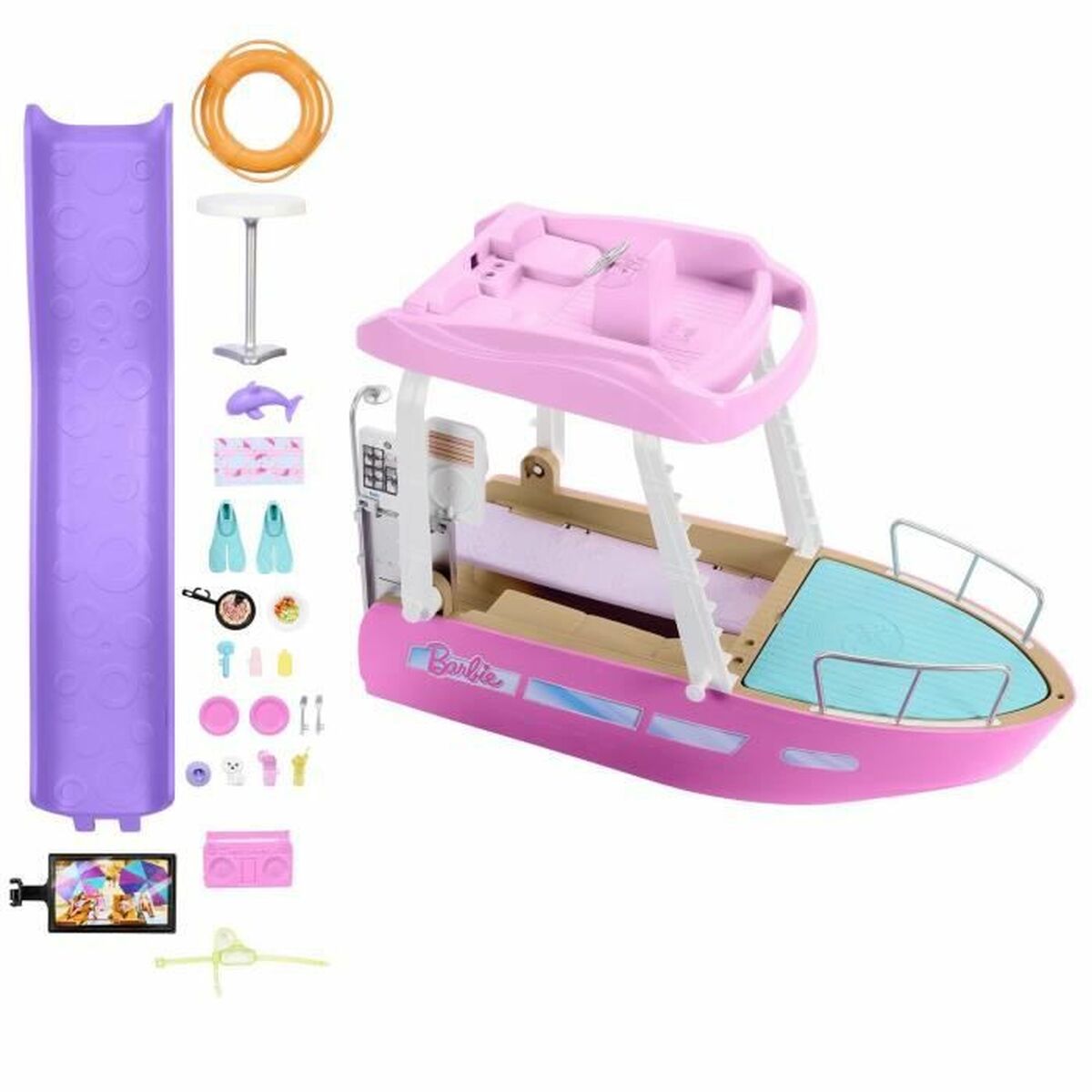 Playset Barbie Dream Boat Barcă - Jucarii si jocuri, Păpuși și figurine