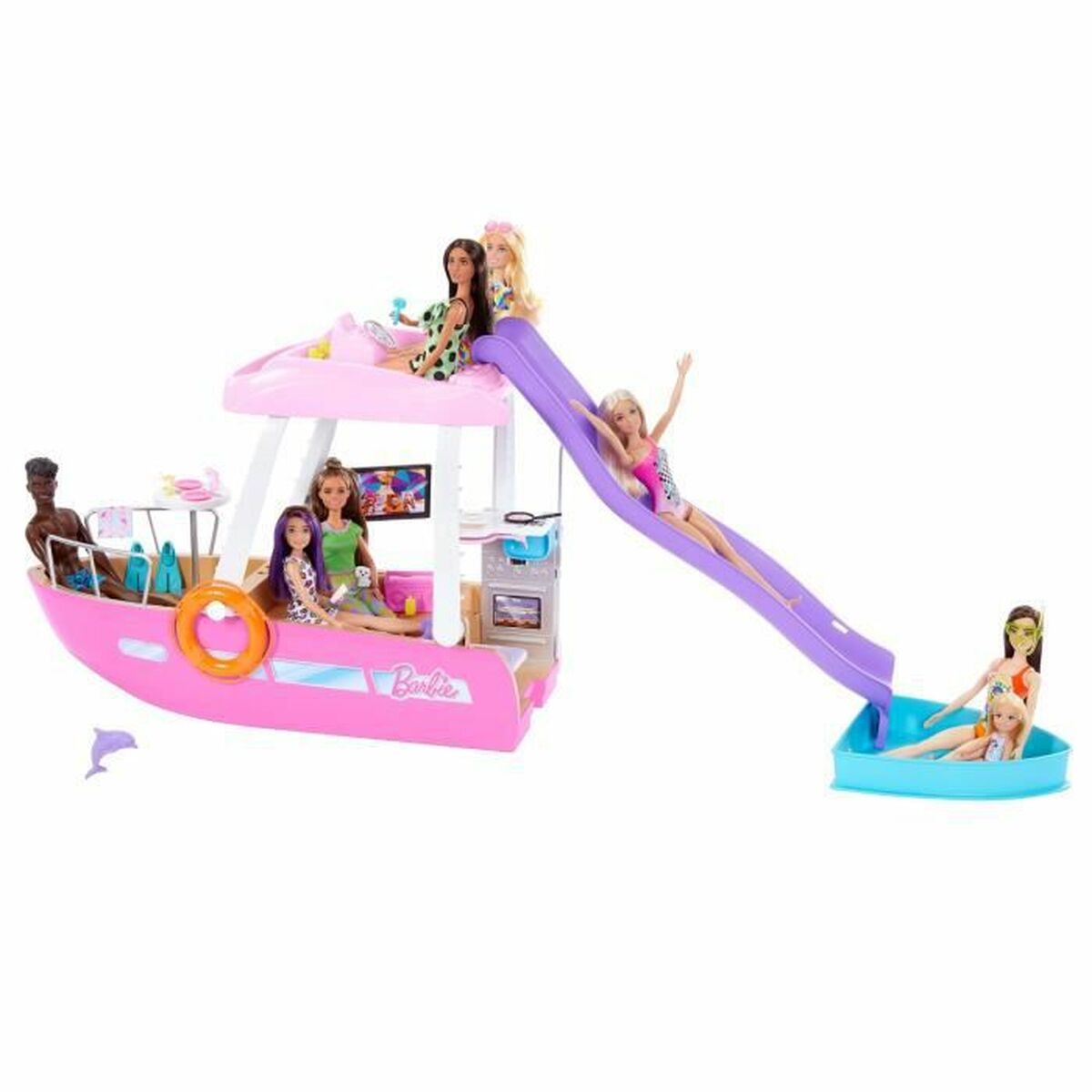 Playset Barbie Dream Boat Barcă - Jucarii si jocuri, Păpuși și figurine