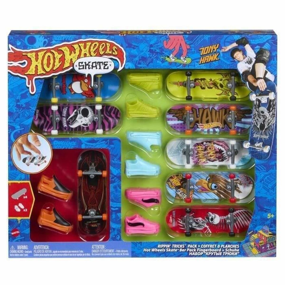 Skateboard jucărie pentru degete Hot Wheels - Jucarii si jocuri, Vehicule