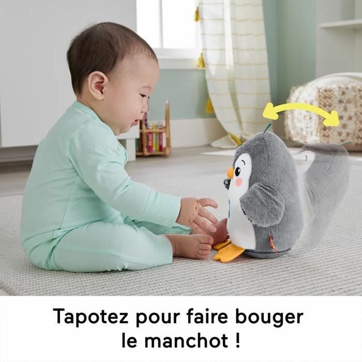 Jucării pentru Baie Fisher Price Pinguin - Acasă și bucătărie, Baie