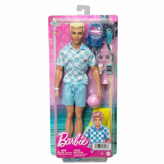 Figurină Barbie Ken Beack Day - Jucarii si jocuri, Păpuși și accesorii