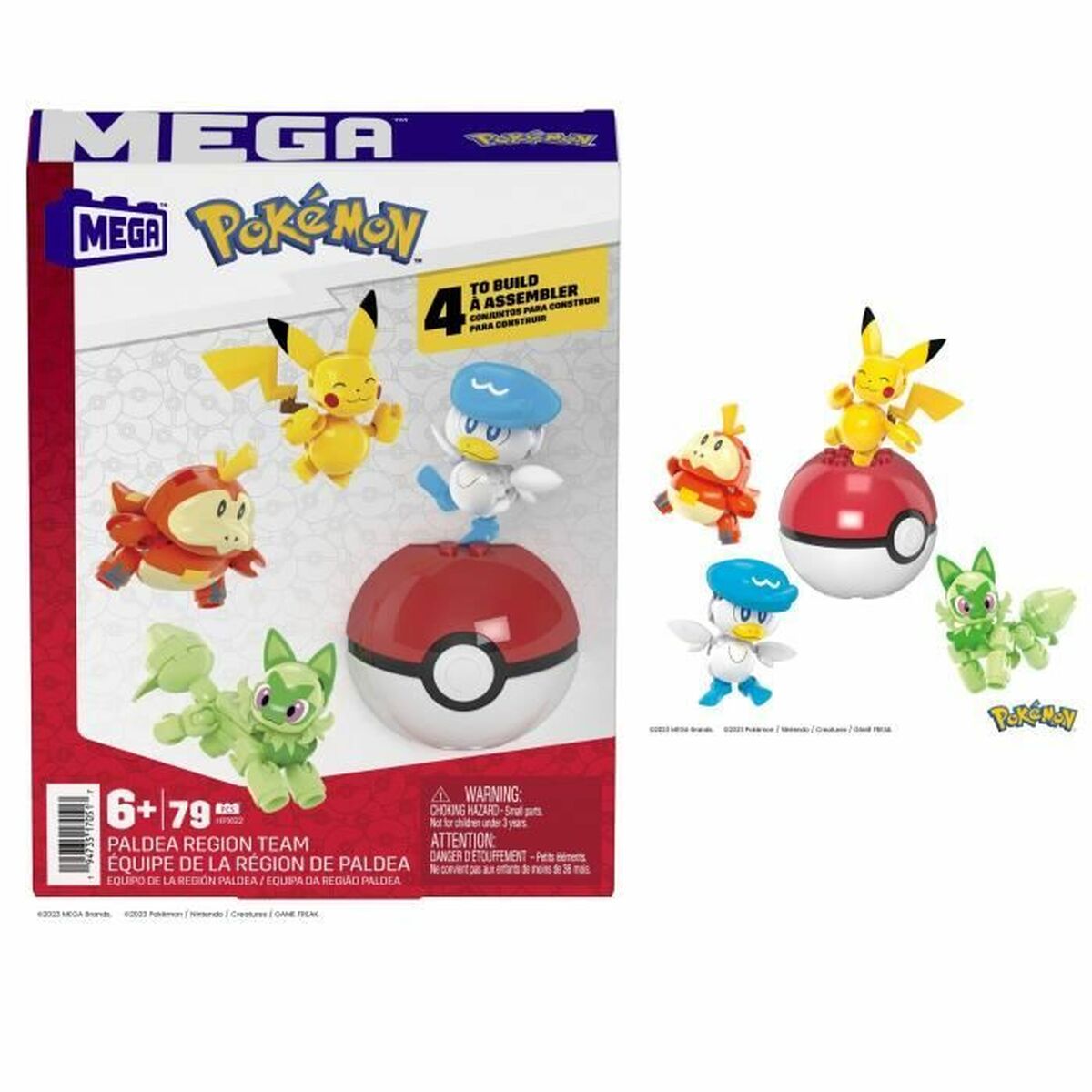 Set de Construcție Mega Construx MEGA Pokémon Multicolor - Jucarii si jocuri