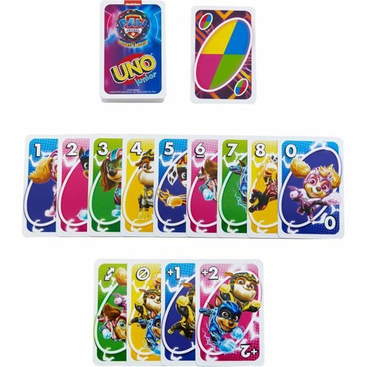 Joc de Masă Mattel Uno Junior Paw Patrol 10 x 2 x 15 cm - Jucarii si jocuri, Jocuri și accesorii